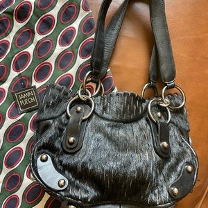 Jamin Puech Fur Handbag